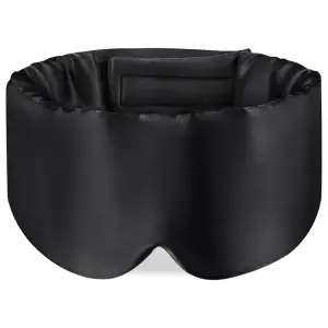 100% Mulberry Silk Sleeping Mask Light Blocking - Thumbnail Image 7