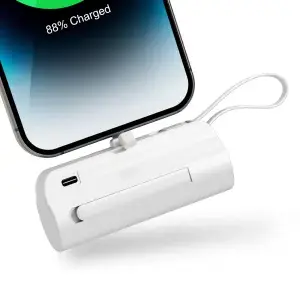 4500mAh Mini Power Bank Dual USB-C Charger - Thumbnail Image 7